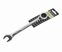 Ключ комбинированый ER-21116H трещоточный 16мм (на держателе) ЭВРИКА